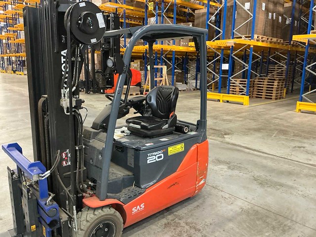 2023 toyota 8fbe20t elektrische vorkheftruck - afbeelding 7 van  25