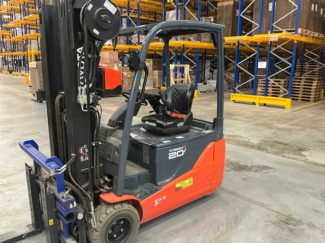 2023 toyota 8fbe20t elektrische vorkheftruck - afbeelding 8 van  26