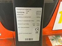 2023 toyota bt levio lwe160 elektrische palletwagen - afbeelding 3 van  12