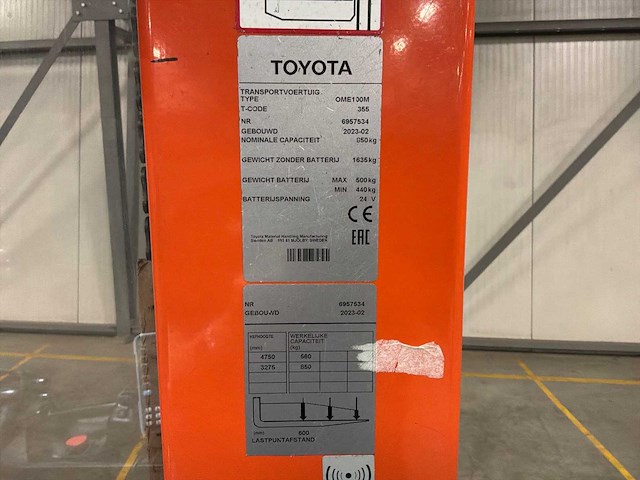 2023 toyota bt optio ome100m man-up truck - afbeelding 9 van  20