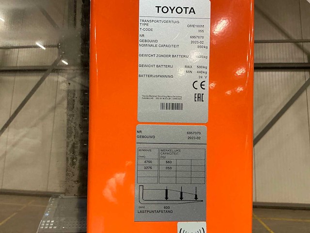2023 toyota bt optio ome100m man-up truck - afbeelding 9 van  20