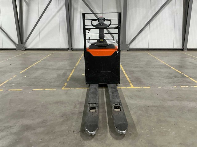 2023 toyota lpe200 elektrische palletwagen met platform - afbeelding 7 van  14