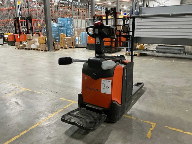 2023 toyota lpe200 elektrische palletwagen met platform - afbeelding 8 van  12