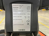 2023 toyota lpe200 meerijpallettruck - afbeelding 4 van  13