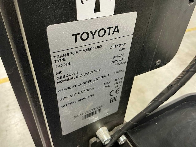 2023 toyota ose100w man-up truck - afbeelding 8 van  17