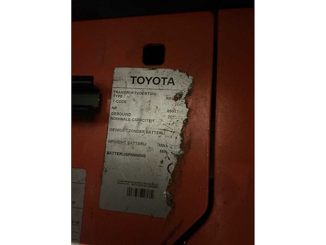 2023 toyota rfe160h reach truck - afbeelding 16 van  25