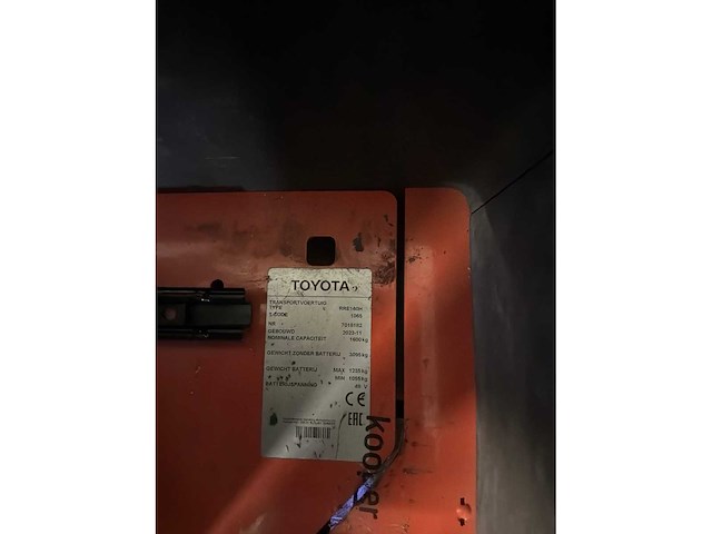 2023 toyota rfe160h reach truck - afbeelding 11 van  20