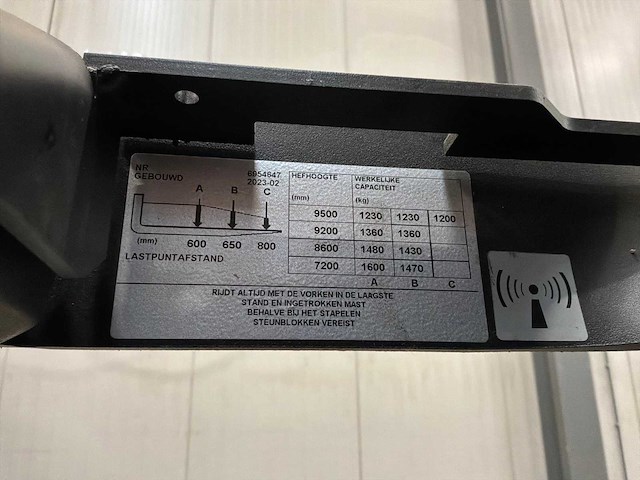 2023 toyota rre160h reachtruck - afbeelding 4 van  14