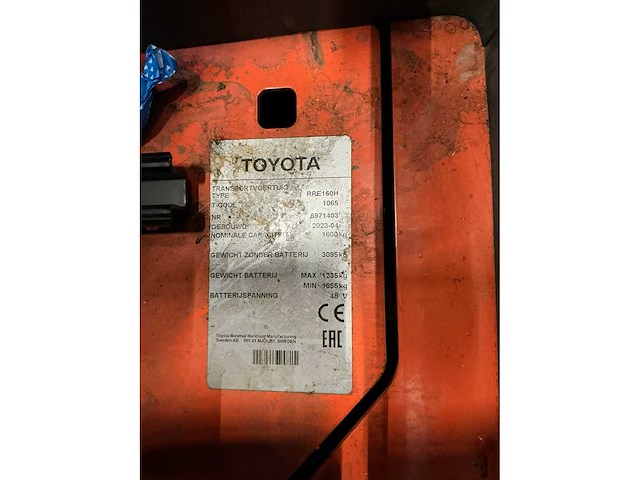 2023 toyota rre160h reachtruck - afbeelding 16 van  24
