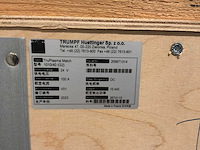 2023 trumpf vhf 3000-10/40 - match 1010/40 plasma combi (18x) - afbeelding 8 van  8