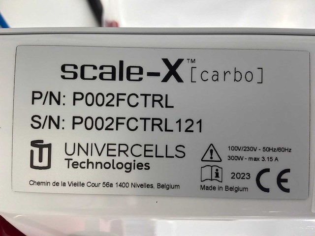 2023 univercells technologies scale-x carbo bioreactorsysteem - afbeelding 8 van  8