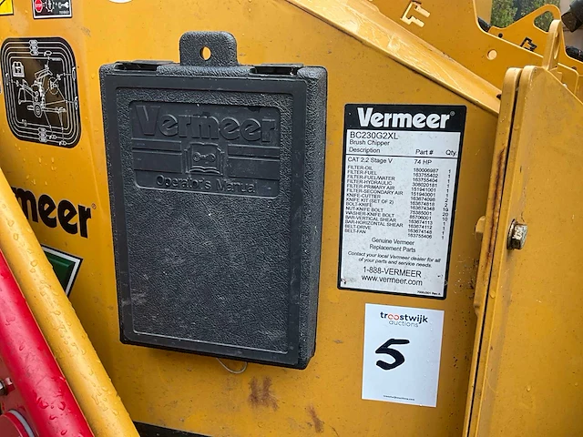 2023 vermeer bc230g2xl versnipperaar - afbeelding 4 van  24