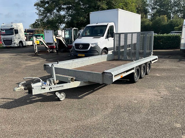 2023 vlemmix v3a aanhangwagen / machinetransporter - afbeelding 1 van  9