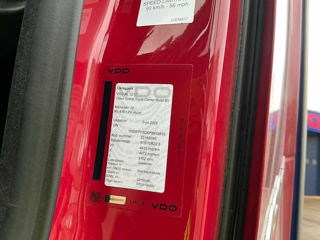 2023 volvo fh vrachtwagen met huifopbouw(c) - afbeelding 28 van  49