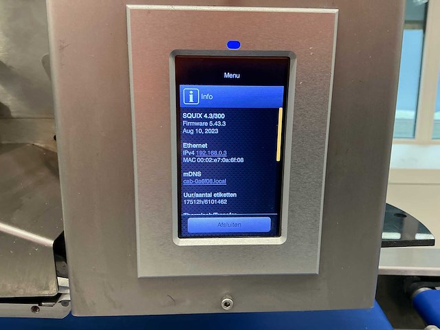 2023 vws octopus ace weeg- en labelsysteem - afbeelding 14 van  24