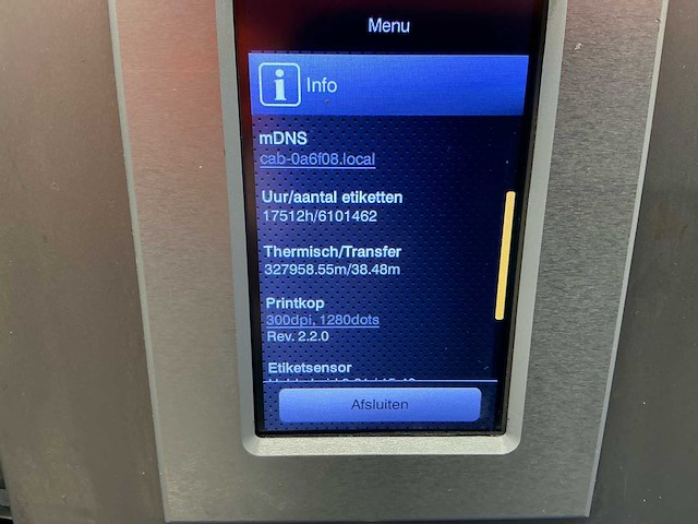 2023 vws octopus ace weeg- en labelsysteem - afbeelding 15 van  24