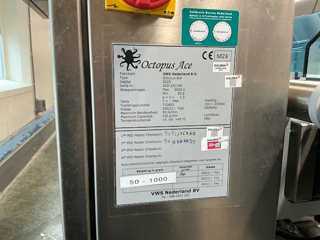 2023 vws octopus ace weeg- en labelsysteem - afbeelding 16 van  24