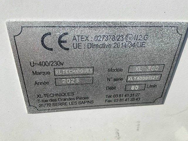 2023 xl techniques xl 300 tankstation pompunit - afbeelding 7 van  7