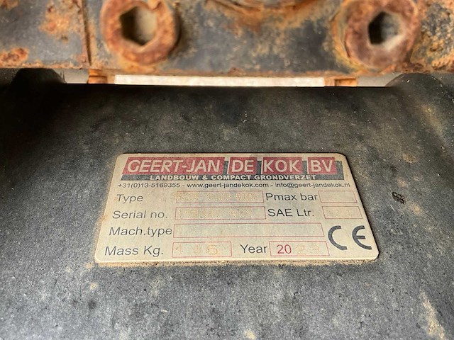 2023 yanmar vio 33-6 minigraafmachine - afbeelding 8 van  43