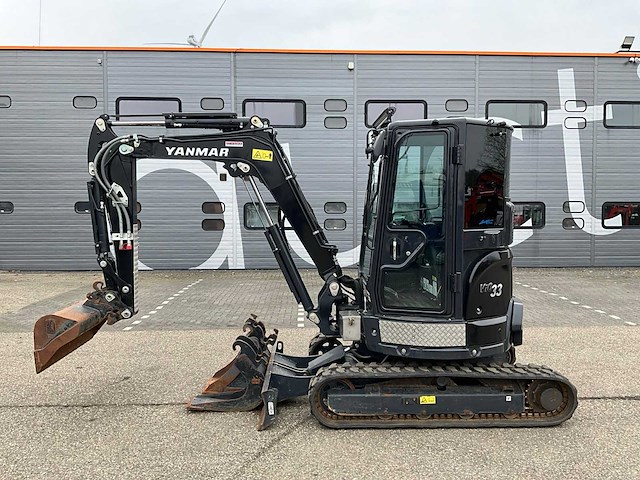 2023 yanmar vio 33-6 minigraafmachine - afbeelding 12 van  43