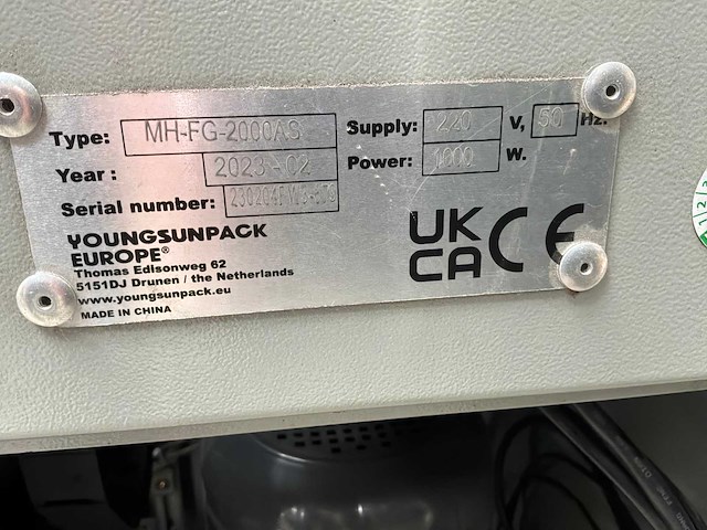 2023 youngsunpack mh-fg-2000as palletfoliewikkelaar - afbeelding 7 van  7