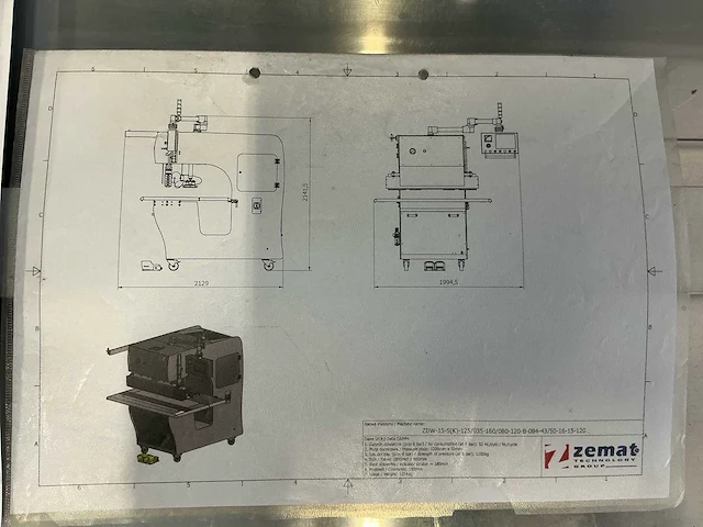 2023 zemat technology group tarra simpla zdw-15-k overige textielindustrie - afbeelding 19 van  28