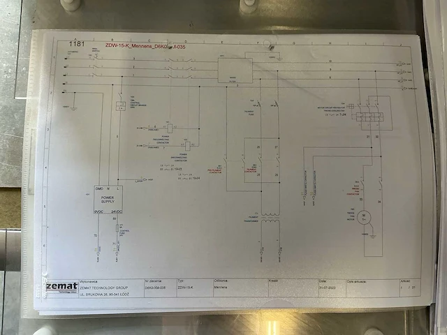 2023 zemat technology group tarra simpla zdw-15-k overige textielindustrie - afbeelding 20 van  28