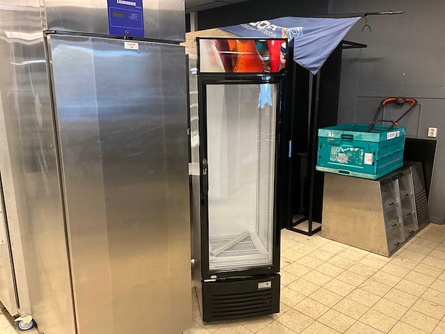 2023 zorro zk 280 glasdeur koelkast - afbeelding 1 van  9