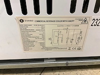 2023 zorro zk 280 glasdeur koelkast - afbeelding 9 van  9