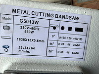2024 - g5013w - bandzaagmachine - afbeelding 10 van  23