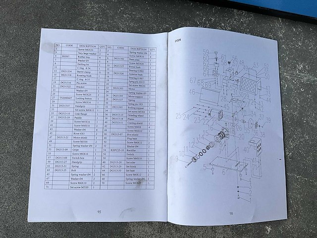 2024 - hh - dg26 - boren slijpmachine - afbeelding 3 van  12