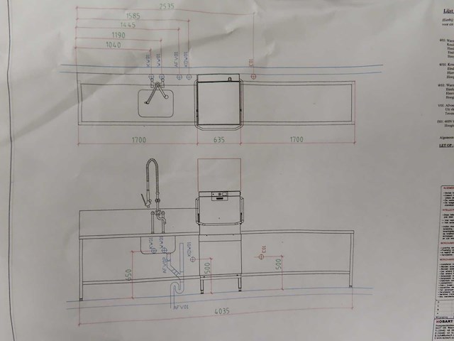 2024 - hobart - amxs-10b - doorschuifvaatwasmachine - afbeelding 4 van  12