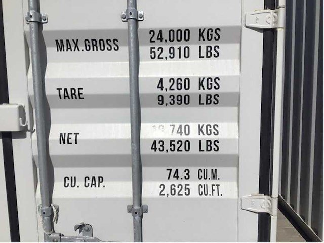 2024 - lypu - 40 ft hq high cube - opslag container met 4 zijdeuren - afbeelding 3 van  31