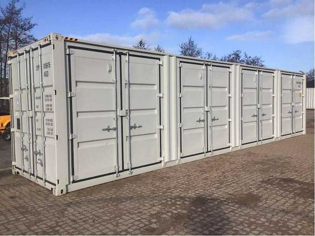 2024 - lypu - 40 ft hq high cube - opslag container met 4 zijdeuren - afbeelding 1 van  31