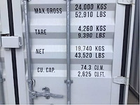 2024 - lypu - 40 ft hq high cube - opslag container met 4 zijdeuren - afbeelding 30 van  31