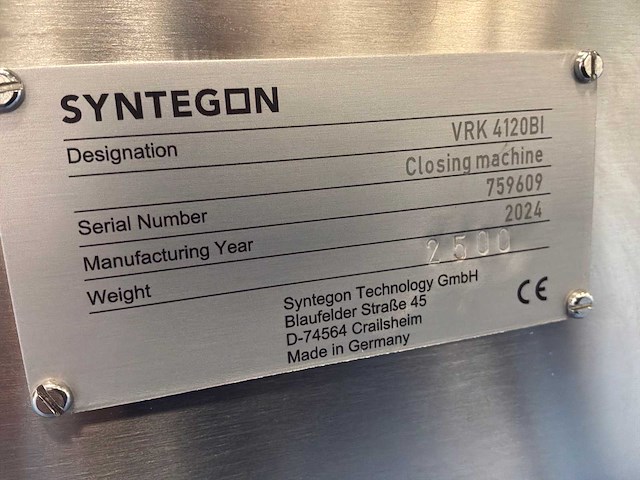 2024 - syntegon - high speed vial filling and capping line - afbeelding 56 van  88