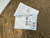 2024 4-connections naked 11 radiator 500x900mm (24x) - afbeelding 5 van  7