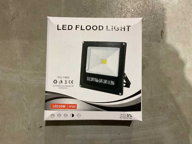 2024 a-group po-1962 20w buitenverlichting - afbeelding 1 van  4