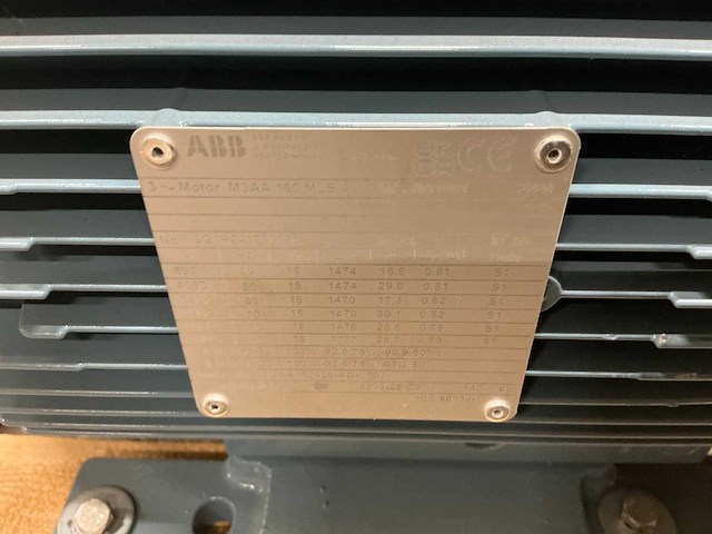 2024 abb m3bp 160mla elektromotor - afbeelding 4 van  4