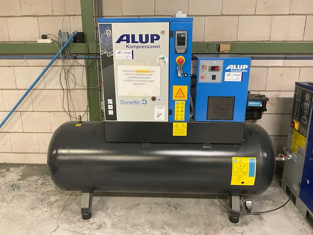 2024 alup sonetto 5 + 200 schroefcompressor - afbeelding 1 van  7