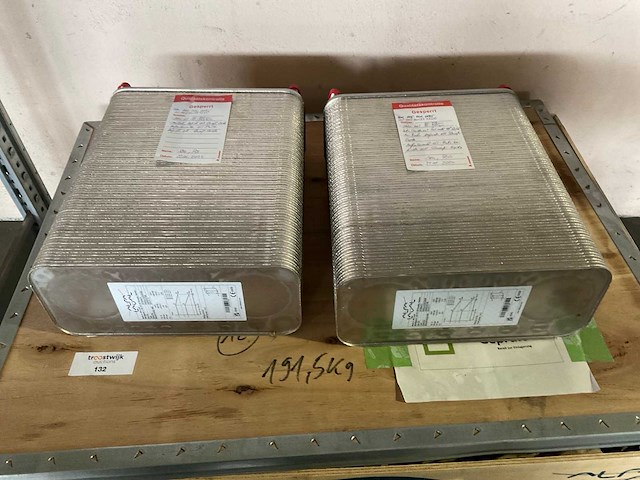 2024 alva laval alfa nova gl50-80am platenwarmtewisselaar (2x) - afbeelding 1 van  3