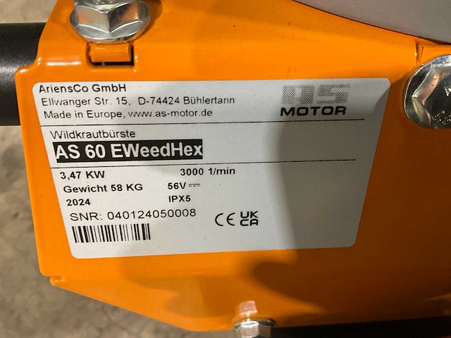 2024 as motor as60eweedhex onkruidborstel - afbeelding 5 van  15