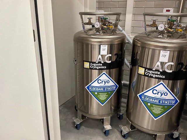 2024 auguste cryogenics ac240pb cryoopslag- en transportvaartuig - afbeelding 1 van  4
