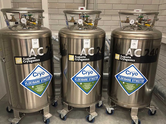 2024 auguste cryogenics ac240pb cryoopslag- en transportvaartuig - afbeelding 1 van  4