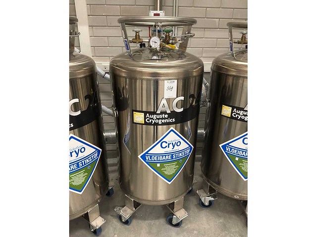 2024 auguste cryogenics ac240pb cryoopslag- en transportvaartuig - afbeelding 2 van  4