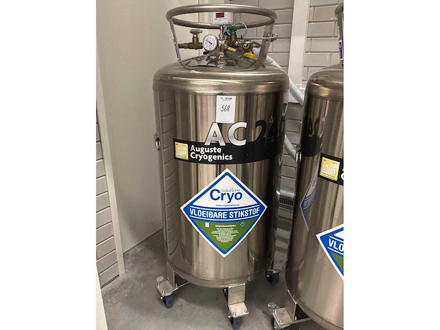 2024 auguste cryogenics ac240pb cryoopslag- en transportvaartuig - afbeelding 2 van  6