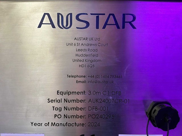 2024 austar 3,0m c1 dfb farmaceutische downflow-stand - afbeelding 7 van  8