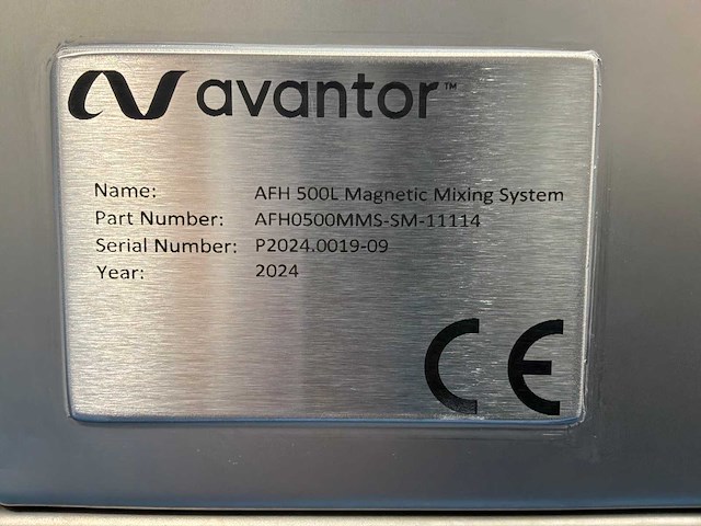 2024 avantor afh 500l mobiel magnetisch mixersysteem - afbeelding 8 van  8
