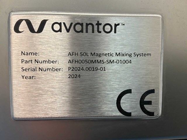 2024 avantor afh 50l mobiel magnetisch mixersysteem - afbeelding 6 van  6