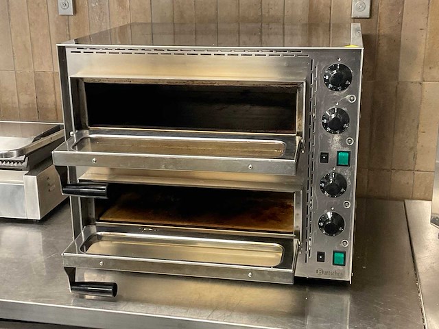2024 bartscher mini plus 2 pizza-oven - afbeelding 2 van  3